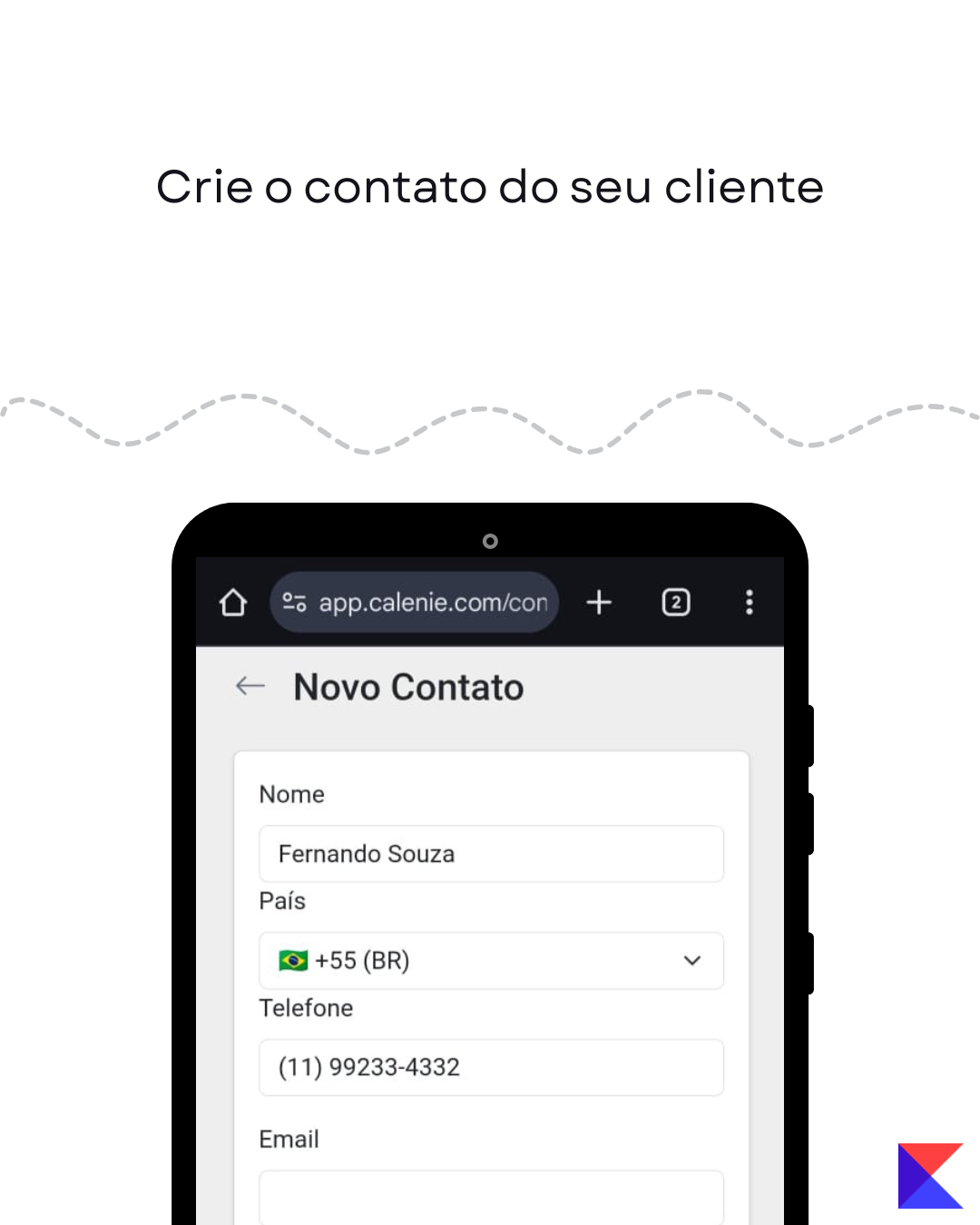Passo 1: Login no Calenie com Google Calendar