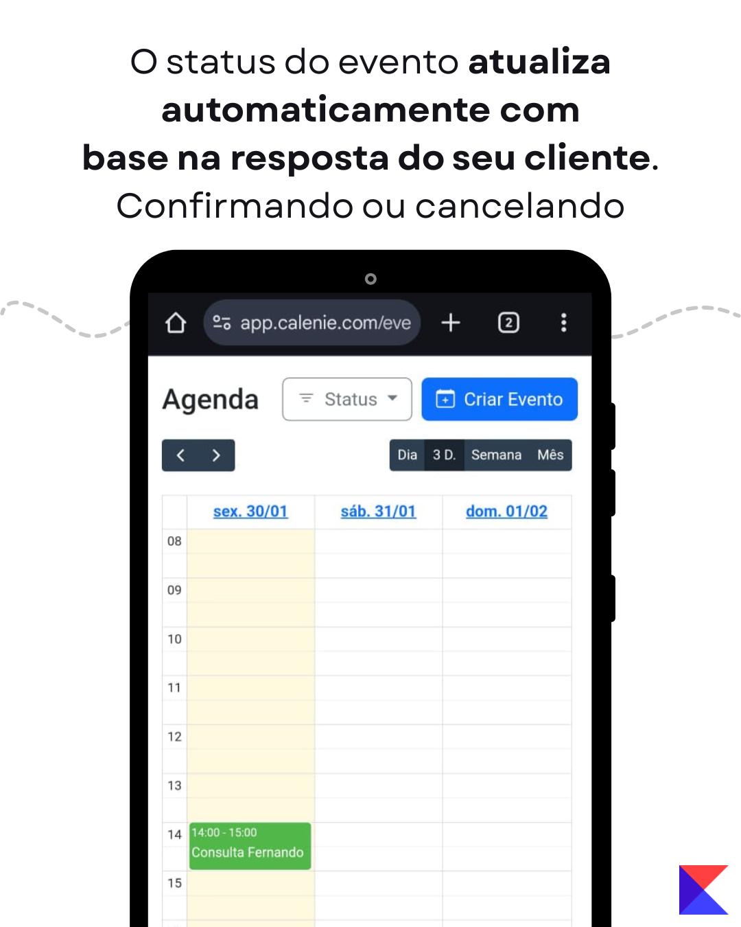 Passo 6: Cliente recebe notificação WhatsApp